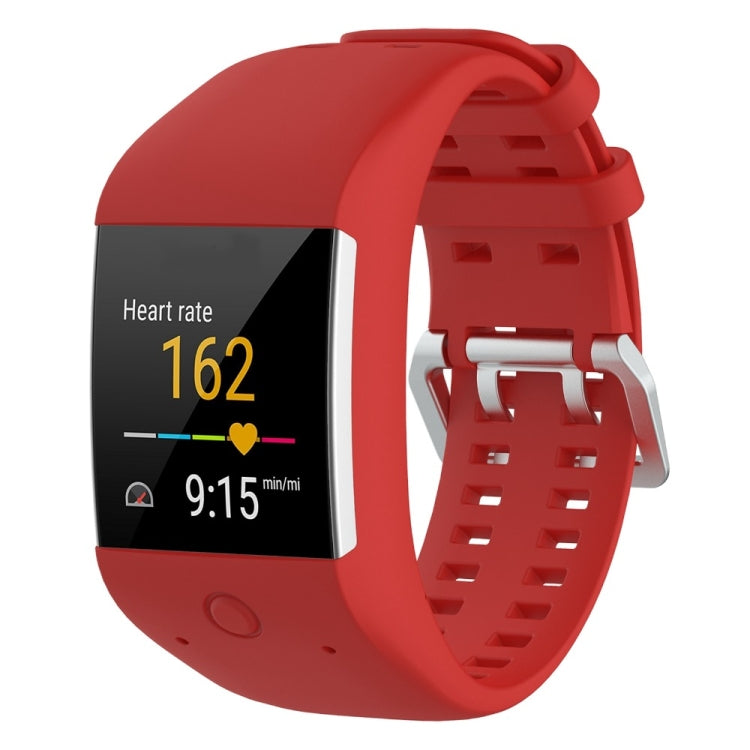 Watch Band – Silicone (POLAR M600) Red
