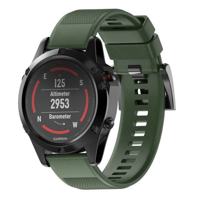 Watch Band – Silicone (22mm) #5 Army Green