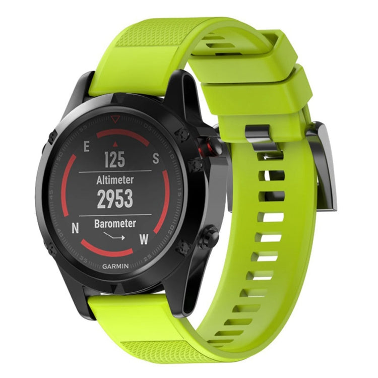 Watch Band – Silicone (26mm) For Fenix 5X 26mm Green