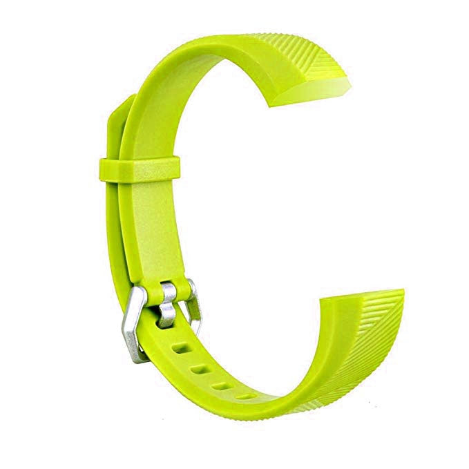 Children Silicone Twilled Watch Band for FITBIT ACE – Durable Build, Easy to Use Green