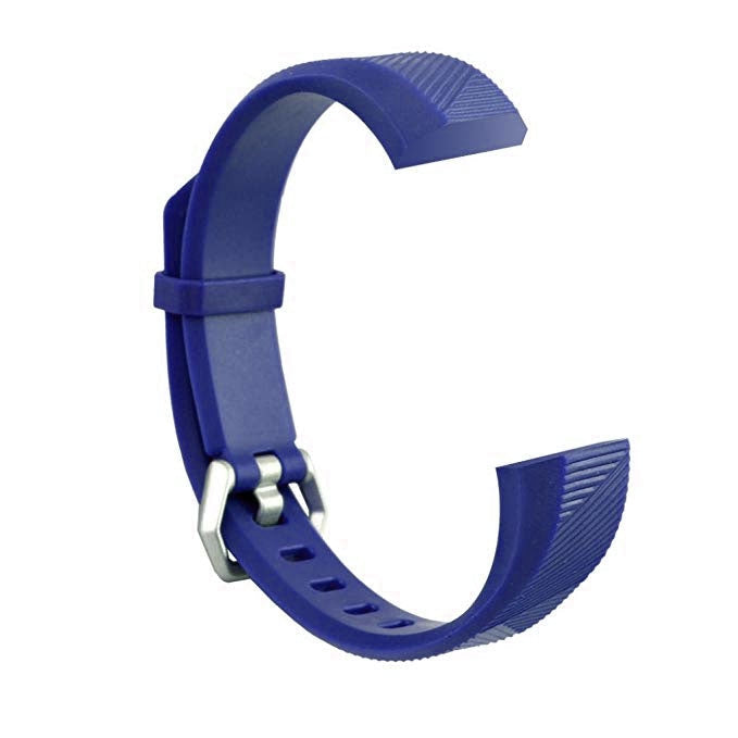 Children Silicone Twilled Watch Band for FITBIT ACE – Durable Build, Easy to Use Blue