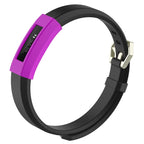 Solid Color Silicone Watch Protective Case for FITBIT Alta / HR – Durable Build, Easy to Use Purple