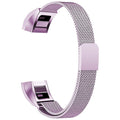 Stainless Steel Magnet Watch Band for FITBIT Alta,Size:Small,130-170mm Light Purple