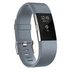 Square Pattern Adjustable Sport Watch Band for FITBIT Charge 2, Size:... (Black) #2