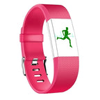 Square Pattern Adjustable Sport Watch Band for FITBIT Charge 2, Size:... (Black) #2