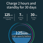 X1 Watch Band – 1.08" Screen, IP67 Waterproof, Blood Pressure Monitoring