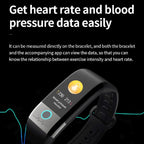 X1 Watch Band – 1.08" Screen, IP67 Waterproof, Blood Pressure Monitoring