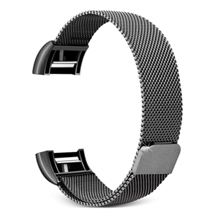 Smart Watch Stainless Steel Watch Band for FITBIT Charge 2, Size: L, Size: L – Durable Build, Easy to Use Size: L Black