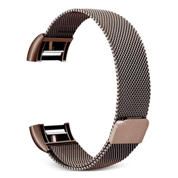 Smart Watch Stainless Steel Watch Band for FITBIT Charge 2, Size: L, Size: L – Durable Build, Easy to Use Size: L Coffee