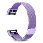 Smart Watch Stainless Steel Watch Band for FITBIT Charge 2, Size: L, Size: L Size: L Light Purple