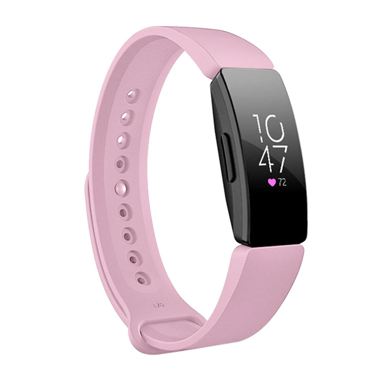 Smart Watch Snap Fastener Watch Band for Fitbit Inspire HR Pink