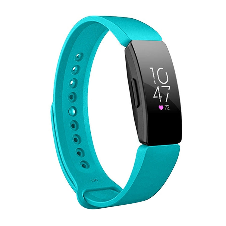 Smart Watch Snap Fastener Watch Band for Fitbit Inspire HR Green