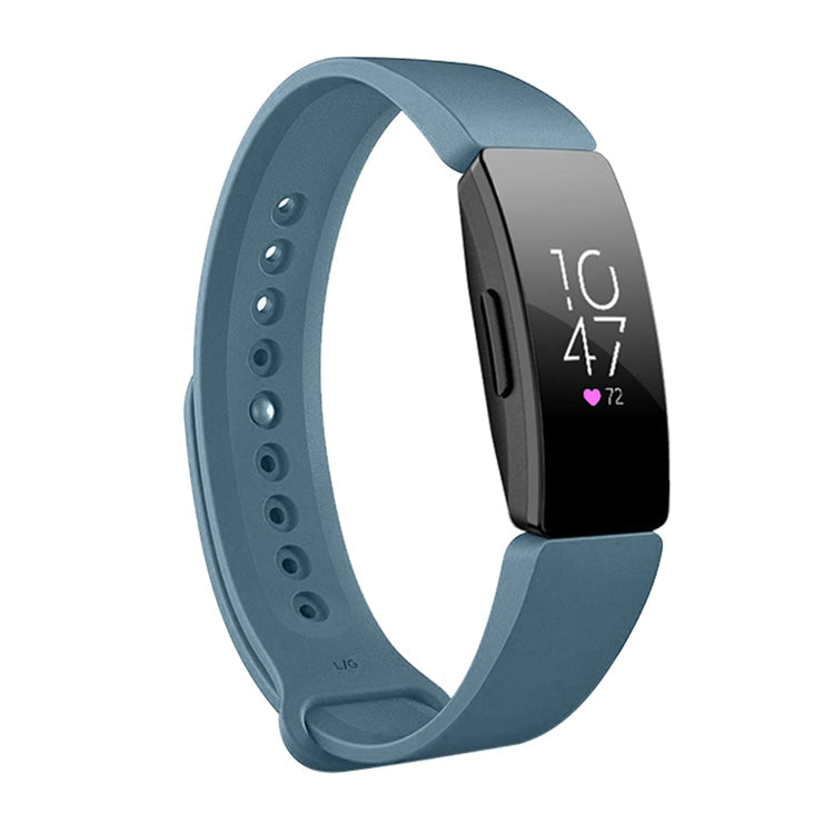 Smart Watch Snap Fastener Watch Band for Fitbit Inspire HR Cyan
