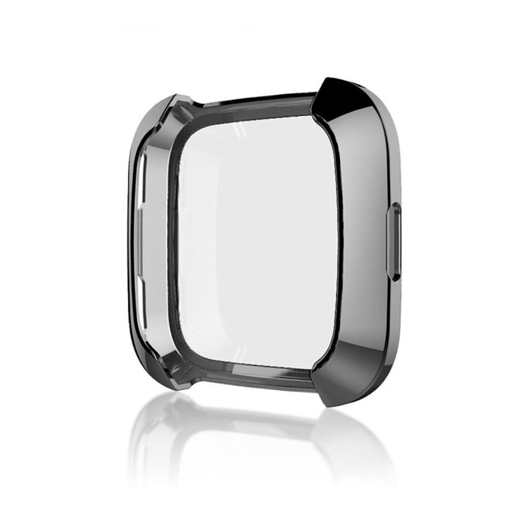 Smart Watch Soft TPU Protective Case for Fitbit Versa Black