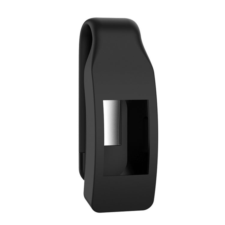 Smart Watch Silicone Clip Button Protective Case for Fitbit Inspire / Inspire HR / Ace 2 – Durable Build, Easy to Use Black
