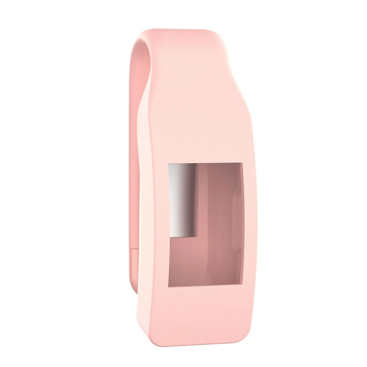 Smart Watch Silicone Clip Button Protective Case for Fitbit Inspire / Inspire HR / Ace 2 – Durable Build, Easy to Use Pink