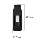 Smart Watch Silicone Clip Button Protective Case for Fitbit Inspire / Inspire HR / Ace 2 – Durable Build, Easy to Use