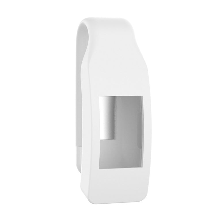 Smart Watch Silicone Clip Button Protective Case for Fitbit Inspire / Inspire HR / Ace 2 – Durable Build, Easy to Use White