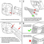 Smart Watch Venting Circle Hole Watch Band for Fitbit Versa
