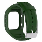 Smart Watch Silicome Watch Band for POLAR A300 Army Green