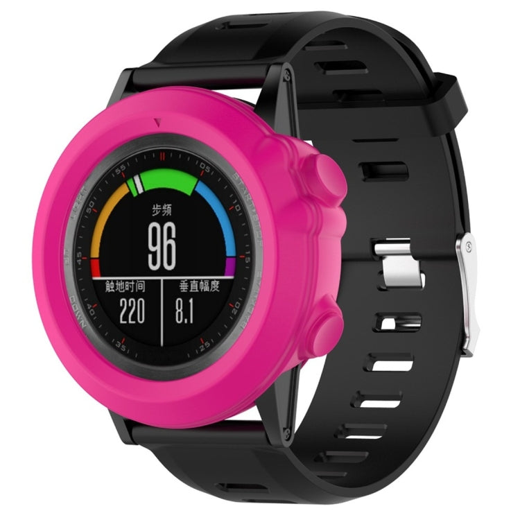 Protective Case – Silicone (Garmin Fenix 3) Rose Red