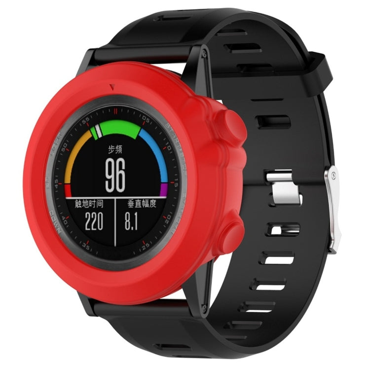 Protective Case – Silicone (Garmin Fenix 3) Red
