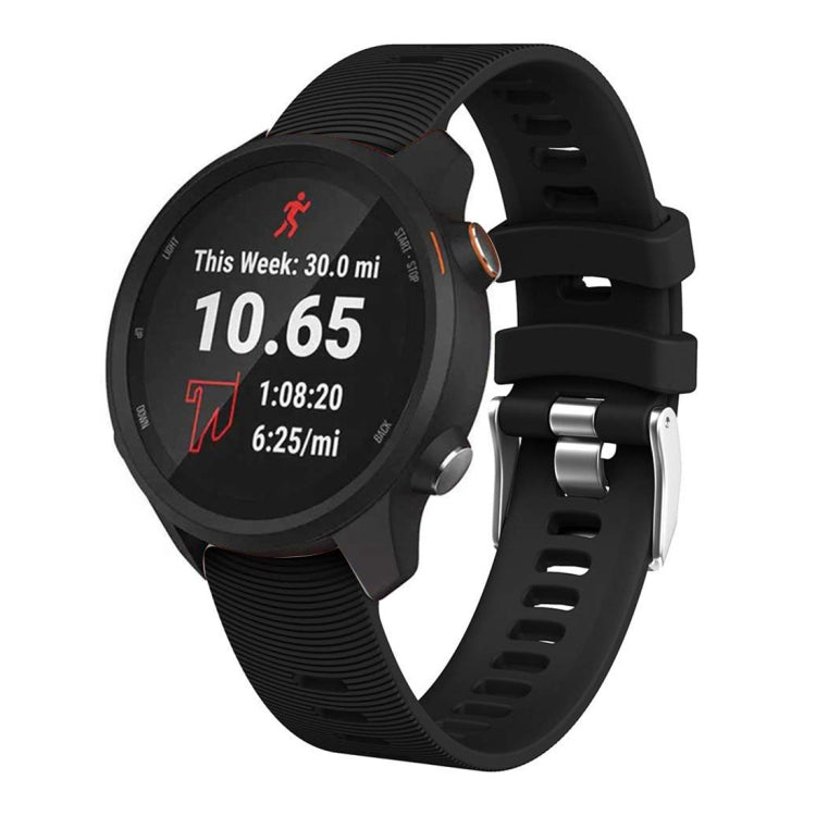 Watch Band – Silicone (Garmin Forerunner 245) Black