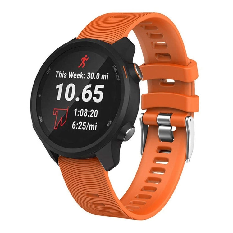 Watch Band – Silicone (Garmin Forerunner 245) Orange