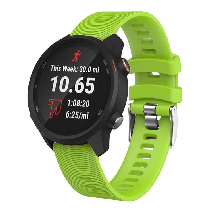 Watch Band – Silicone (Garmin Forerunner 245) Green