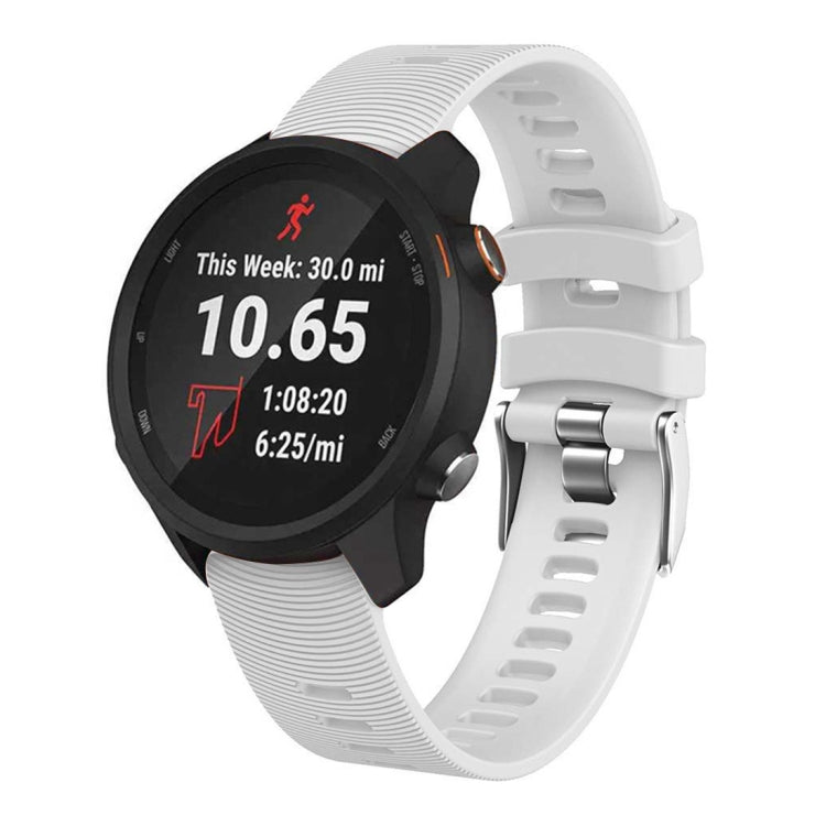 Watch Band – Silicone (Garmin Forerunner 245) White