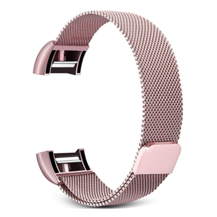 Smart Watch Stainless Steel Watch Band for FITBIT Charge 2, Size: S, Size: S – Durable Build, Easy to Use Size: S Pink