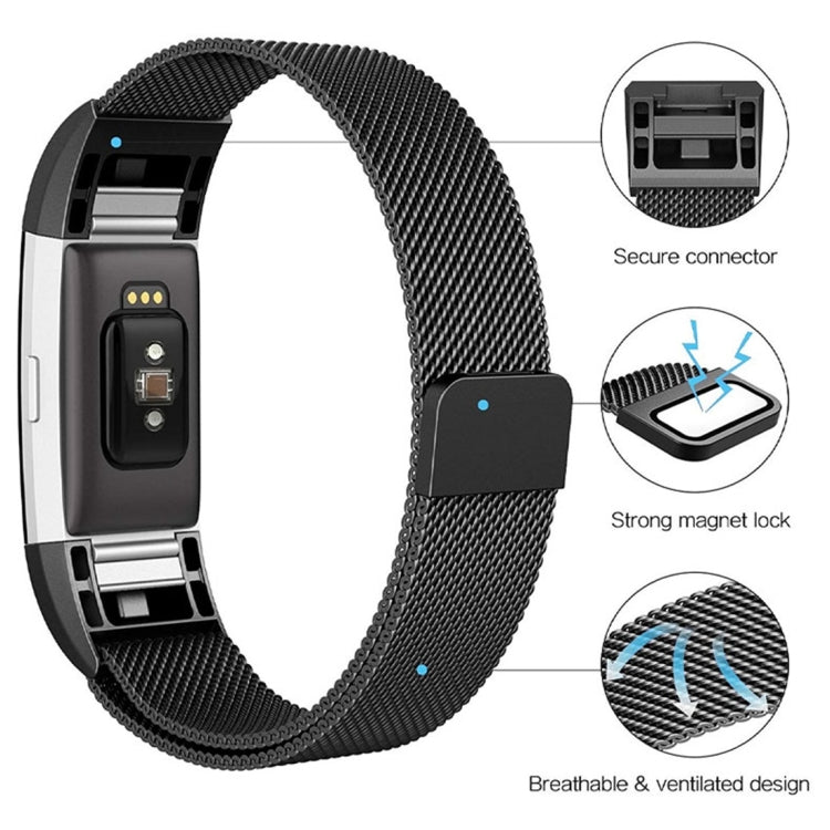 Smart Watch Stainless Steel Watch Band for FITBIT Charge 2, Size: S, Size: S – Durable Build, Easy to Use