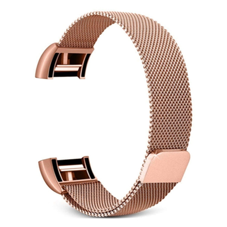 Smart Watch Stainless Steel Watch Band for FITBIT Charge 2, Size: S, Size: S – Durable Build, Easy to Use Size: S Rose Gold
