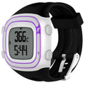 Watch Band – Silicone (Garmin Forerunner 10) Female Style Black