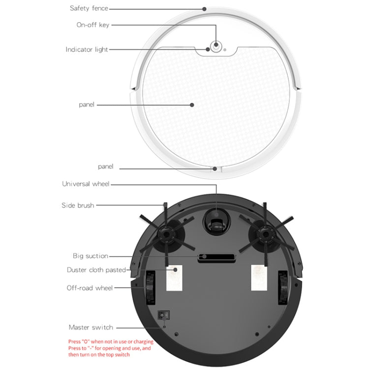 BOWAI OB8S Household Intelligent Path Charging Sweeping Robot, OB8S (Black), OB8S (White) – Durable Build, Easy to Use
