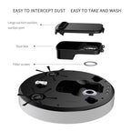 BOWAI OB12 Household Intelligent USB Charging Sweeping Robot, OB12 (White)