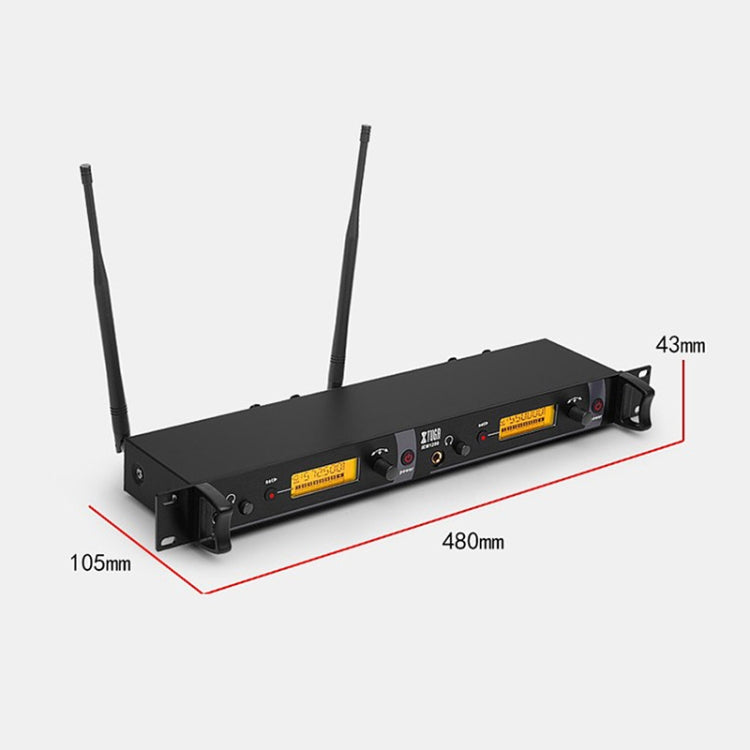 XTUGA IEM1200 Wireless Transmitter Stage Singer Ear Monitor System, Transmitter – TPU