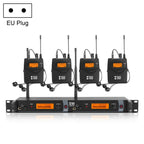 XTUGA IEM1200 Wireless Transmitter 4 Bodypack Stage Singer In-Ear Monitor System, Transmitter 4 Bodypack Transmitter 4 Bodypack EU Plug