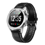 DT28 Smart Watch – 1.54" Screen, IP68 Waterproof, Blood Pressure Monitoring Black Silver