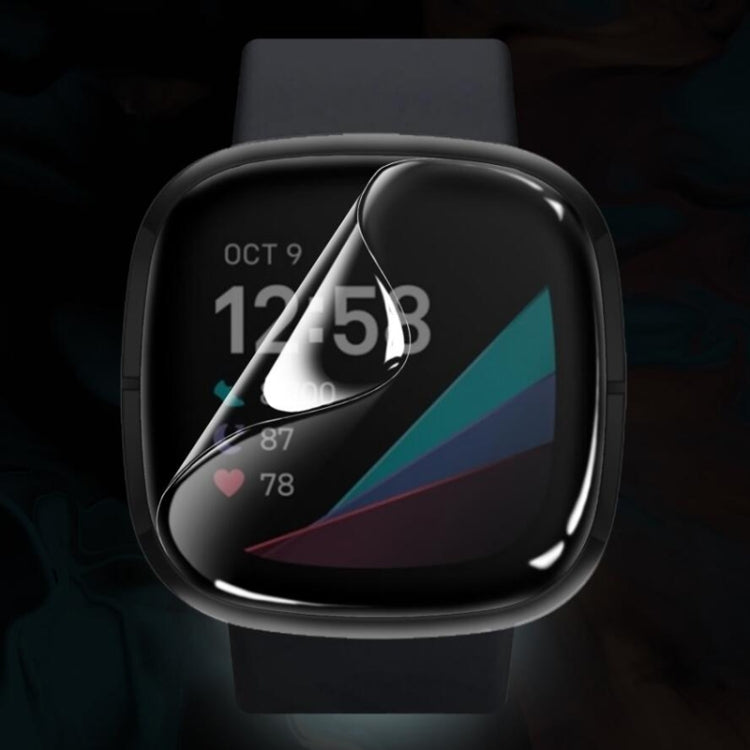 5 PCS for Fitbit Versa 3 / Sense TPU Soft Explosion-proof Screen Film, For Fitbit Versa 3