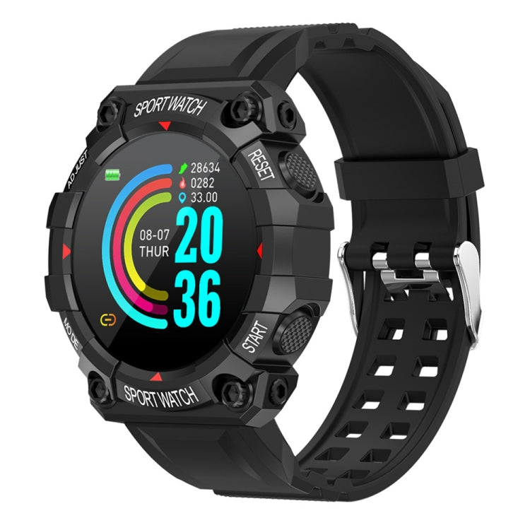 FD68 1.3 inch Color Round Screen Sport Smart Watch, Support Heart Rate / Multi-Sports Mode, FD68 FD68 Black