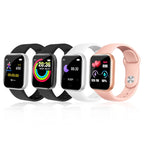 Y68 Smart Watch – 1.44" Screen, Blood Pressure Monitoring, Heart Rate Monitoring