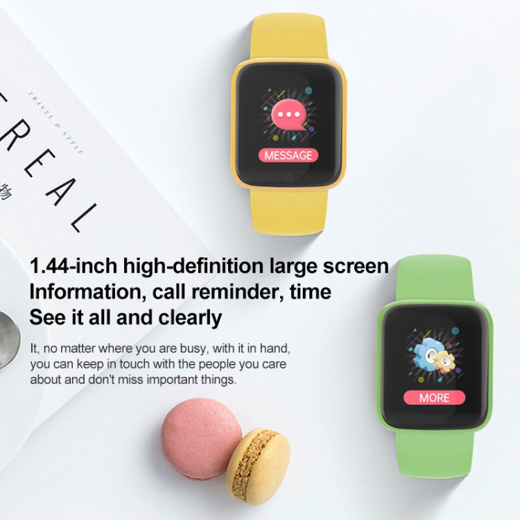 Y68M Smart Watch – 1.44" Screen, Blood Pressure Monitoring, Heart Rate Monitoring