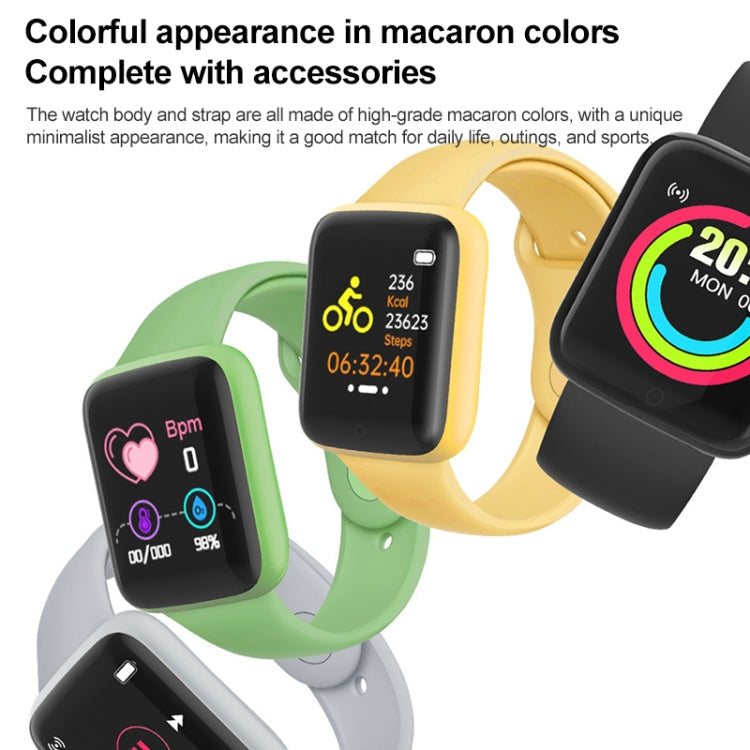 Y68M Smart Watch – 1.44" Screen, Blood Pressure Monitoring, Heart Rate Monitoring
