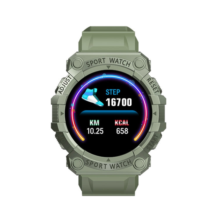FD68S 1.44 inch Color Roud Screen Sport Smart Watch, Support Heart Rate / Multi-Sports Mode, FD68S FD68S Green