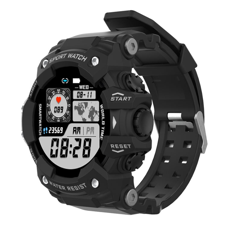 LC11 Smart Watch – 1.28" Screen, IP68 Waterproof, Blood Pressure Monitoring Black