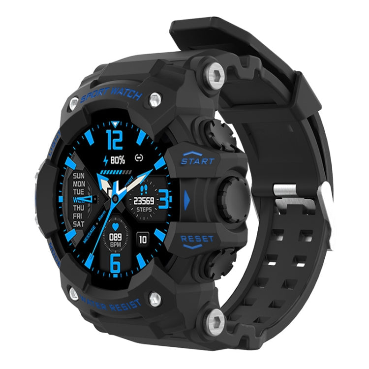 LC11 Smart Watch – 1.28" Screen, IP68 Waterproof, Blood Pressure Monitoring Blue