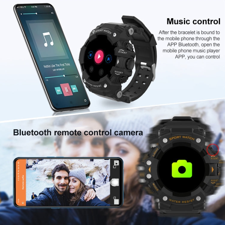 LC11 Smart Watch – 1.28" Screen, IP68 Waterproof, Blood Pressure Monitoring