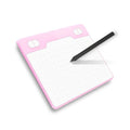 10Moons T503 Drawing Tablet Can Be Connected to mobile Phone Tablet with 8192 Passive Pen Pink