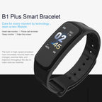 TLW B1 Plus Fitness Tracker 0.96 inch Color Screen Bluetooth 4.0 Wristband Smart Bracelet, IP67 Waterproof, Support Sports Mode / Heart Rate Monitor / Sleep Monitor / Information Reminder, B1 Black, B1 Blue, B1 Red – Waterproof, Bluetooth